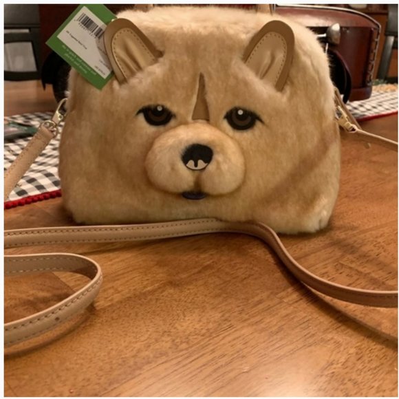 kate spade year of the dog chow chow small lottie crossbody purse bag nwt - Picture 5 of 8